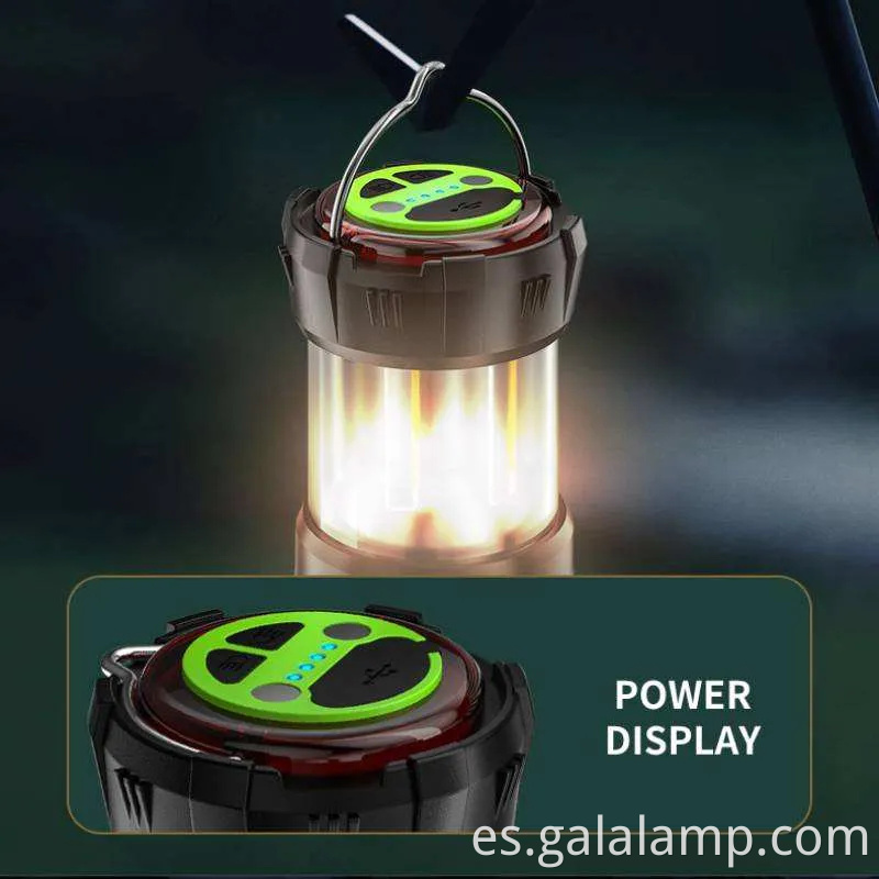 Ligera LED recargable ultra brillante para aventuras al aire libre